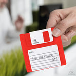 Load image into Gallery viewer, 6 PCS Silicone Floppy Disk Coaster For Tables, Drink Coasters for Tabletop Protection Cheerful Funny Coasters Suitable