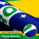 Load image into Gallery viewer, Brazil Brazilian Flag 3x5 Ft 2Pack 150D Printed Polyester By G128