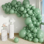 Load image into Gallery viewer, Balloon Garland Arch Kit 146 Pcs Sage Green Balloons for Baby Shower Birthday Gender Reveal Wedding Party DIY Kit