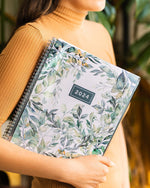 Load image into Gallery viewer, 2024 Appointment Book & Planner 8.5 x 11 inches Large Tabbed Daily Hourly Weekly Planner Calendar and Schedule Book 15 Minute time Slots Business and Personal Planner Jan 2024 Jan 2025 (Floral)