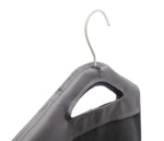 Load image into Gallery viewer, The Fine Living Co. Hanging Laundry Hamper Bag With 2 Strong Metal Removable Hangers For Closet Wide Open Top Hanging Closet Heavy Clothes Durable Space Saving Closet Laundry Bin (Dual Grey)