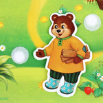 Load image into Gallery viewer, Russian Folk Tales Russian Fairy Tales Book Teremok with Reusable Stickers