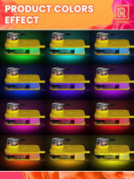 Load image into Gallery viewer, Yellow Hookah Set Premium Portable Hookah Set With Everything And Bag