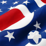 Load image into Gallery viewer, G128 Ohio OH State Flag 1x1.5 Ft StormFlyer Series Embroidered 220GSM Spun Polyester Embroidered Design, Indoor/Outdoor, Brass Grommets, Heavy Duty, All Weather