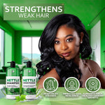 Load image into Gallery viewer, Nettle Shampoo and Conditioner Set 16.9 Fl Oz 2 Pack Sulfate Free to Boost Volume Thickening Strengthening Volumizing Formula for Fine and Thinning Hair Women and Men (Pack of 2)