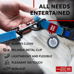 Load image into Gallery viewer, Waterproof Dog Leash 4 Ft x 1 inch Blue Anti Slip Dog Leash for Large Small and