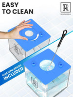 Load image into Gallery viewer, Blue Hookah 2 Hose Hookah Set YADO Square Blue