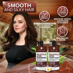 Load image into Gallery viewer, Salicylic Acid Shampoo and Conditioner Set Scalp Exfoliator Formula for Flakes