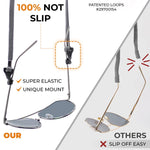 Load image into Gallery viewer, Eyeglass Holder Straps 4 Pcs Premium Eyeglasses Nylon Cords 28 inch Chain