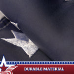 Load image into Gallery viewer, USA Pleated Fan Flag Star 1.5x1.5FT Center Quarter Circle Embroidered Polyester