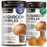 Load image into Gallery viewer, Mushroom Gummies 5000 Mg for Adults 2 Pack Lions Mane 9 Adaptogenic Mushrooms
