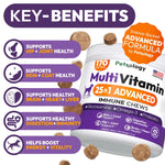 Load image into Gallery viewer, Dog Multivitamin Chews with Glucosamine 170 Count Hip & Joint