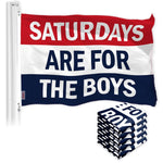 Load image into Gallery viewer, Boys Saturday Fun Flag 3x5 Ft 5Pack Printed 150D Polyester By G128