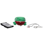 Load image into Gallery viewer, Naruto Akatsuki Green Frog Wallet with Hidden Leafe Village Headband Necklace