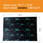 Load image into Gallery viewer, Sound Deadening Material Vibrofiltr 3.0 mm (118 mil) 28.2 sqft Noise Insulation & Dampening