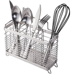 Load image into Gallery viewer, Utensil Holder Utensil Drying Rack Basket Holder with 3 Divided Compartments Rust resistant