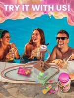 Load image into Gallery viewer, Rose Gold Hookah Set 2 Hose YADO Square Hookah To Go with Hookah Charcoal Holder Heat Management Device and Big Rose Silicone Hookah Bowl and Bag for Shisha Portable Hookah Set with Everything