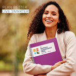 Load image into Gallery viewer, 2026 Appointment Book Planner 8.5 x 11 inch Large Magenta Tabbed Daily Hourly Weekly Planner Schedule Book 15 Minute time Slots Business & Personal Planner Jan 2026 Dec 2026