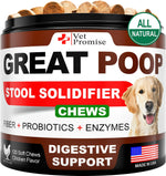 Load image into Gallery viewer, Probiotics for Dogs 120 Chews Stool Softener High Fiber