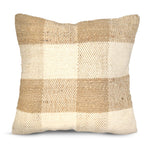 Load image into Gallery viewer, The Fine Living Co. Jute Throw Pillow Covers Braided Decorative Pillow Covers Farmhouse Accent Pillows for Couch Living Room Decor 18 x 18 inch Natural & Ivory 1Pc