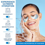 Load image into Gallery viewer, Under Eye Patches for Puffy Eyes Hyaluronic Acid and Collagen 30 Pairs Under
