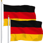 Load image into Gallery viewer, Germany German Flag 3x5 Ft 2Pack Printed Polyester By G128