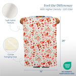 Load image into Gallery viewer, The Fine Living Co. 100% Cotton Kitchen Towels Set of 2 18 x 28 inches Pomegranate Printed Dish Towels Hand Towels Boho Tea Towels Multifunctional Stylish Absorbent Quick Dry Soft