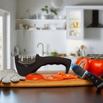 Load image into Gallery viewer, Knife Sharpener Professional Kitchen Blade Sharpening Tool Handheld System