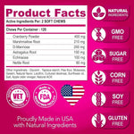Load image into Gallery viewer, Dog UTI Treatment 120 Chews Cranberry Supplement Bladder Control
