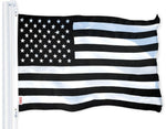Load image into Gallery viewer, G128 USA Black and White Flag 150D Polyester 3x5 FT Printed Flag Protest Flag Brass Grommets Indoor/Outdoor Much Thicker More Durable Than 100D 75D Polyester