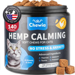Load image into Gallery viewer, Hemp Calming Chews for Cats Melatonin Hemp Seed Oil & Probiotics Anxiety Relief