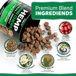 Load image into Gallery viewer, Hemp Calming Chews for Dogs 170 Count Anxiety Relief Beef Flavor