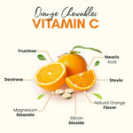 Load image into Gallery viewer, Vitamin C 500mg Orange Flavor Immune Support Supplement 120 Chewable Pills