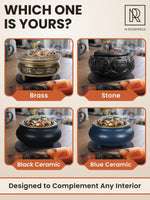 Load image into Gallery viewer, Premium Charcoal Incense Burner for Frankincense Resin Cones Incense Sticks for Home and Church Use Decorative Bakhoor Brass Incense Burner Provides Clean Burning Aroma and Spiritual Atmosphere