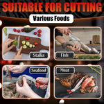Load image into Gallery viewer, Heavy Duty Poultry Shears – Sharp Chicken Scissors with Non Slip Micro Serrated Blades Meat Cutting Scissors with Safety Lock – Multipurpose Kitchen Shears for Food Meat Fish Bone & Food Prep