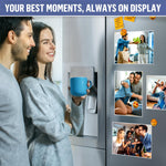 Load image into Gallery viewer, 20 Pack Magnetic Picture Frames for Refrigerator 8.5 x 11 in White Magnet Picture Frames for Fridge Magnetic Photo Sleeves Locker Magnet Frame 8.5x11 Magnetic Photo Frames Magnetic Picture Holder