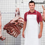 Load image into Gallery viewer, White Disposable Aprons for Adults 28x36 Inch Pack of 10 Large Size 60 GSM