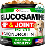 Load image into Gallery viewer, Glucosamine for Dogs Hip and Joint Supplement for Dogs Glucosamine Chondroitin for Dogs Dog Joint Pain Relief MSM Hemp Advanced Support Dog Joint Supplement 170 Mobility Chews