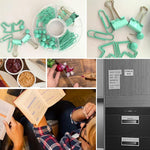 Load image into Gallery viewer, Sticky Note Tabs Set Combines Sticky Notes with Office Rubber Bands & Paper Clips Stay Productive & Prepared with Paper Notes That Brighten Your Desk Fun Gift for Students & Professionals