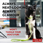 Load image into Gallery viewer, WAUDOG Rolled Leather Dog Leash 4Ft * 0.4 in for Small Medium and Large Dogs Heavy Duty Leather Puppy Leash for Outdoor Walking Running Training Strong Dog Leashes for Large Breed Dogs (Green)