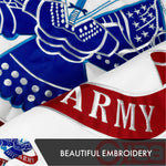 Load image into Gallery viewer, US Army Flag 210D Embroidered Polyester 3x5 Ft Double Sided 3ply