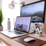 Load image into Gallery viewer, 12 Pack Wood Place Card Holder Small Place Card Holders for Table White Table Number Holders for Wedding Table Sign Holders Picture Wooden Photo Holders for Tables Mini Place Card Stands