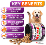 Load image into Gallery viewer, Dog Multivitamin Chewable with Glucosamine Dog Vitamins and Supplements Senior & Puppy Multivitamin for Dogs Pet Joint Support Health Immunity Mobility Energy Gut Skin 120 Chews