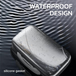 Load image into Gallery viewer, Travel Pill Organizer Airtight Medicine Case for Traveling Grey Plastic Holder