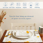 Load image into Gallery viewer, The Fine Living Co. 100% Cotton Kitchen Towels Set of 2 18 x 28 inches Lemon Printed Dish Towels Hand Towels Boho Tea Towels Multifunctional Stylish Absorbent Quick Dry Soft