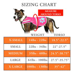 Load image into Gallery viewer, Dog Reflective Vest M Size Chest 30.75 In Neck 19 in Pink Hi Vis Fluorescent