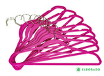Load image into Gallery viewer, Non Slip Adult Hangers Multicolor for Everyday Use Value Packs (Hot Pink 50)