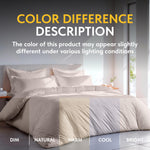 Load image into Gallery viewer, Beige Duvet Cover Queen Size Microfiber Set of 1 Down Comforter Cover 2 Pillows