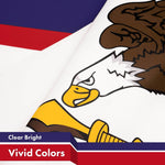 Load image into Gallery viewer, G128 5 Pack: American Samoa Flag 3x5 Ft LiteWeave Pro Series Printed 150D Polyester Indoor/Outdoor, Vibrant Colors, Brass Grommets, Thicker and More Durable Than 100D 75D Polyester