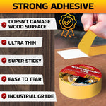 Load image into Gallery viewer, Double Sided Woodworking Tape 2 Inch x 120 Ft Double Face Woodworking Turner Tape Wood Crafter Double Stick Tape for Router Templates and Woodworking Tools Removable & Residue Free